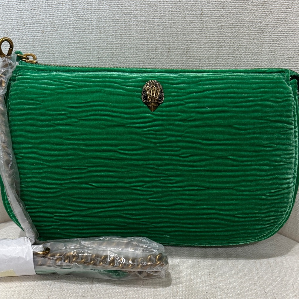 Kurt Geiger Vibrant Green Crossbody Bag NWT